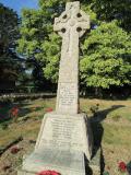 St James War Memorial , Staple